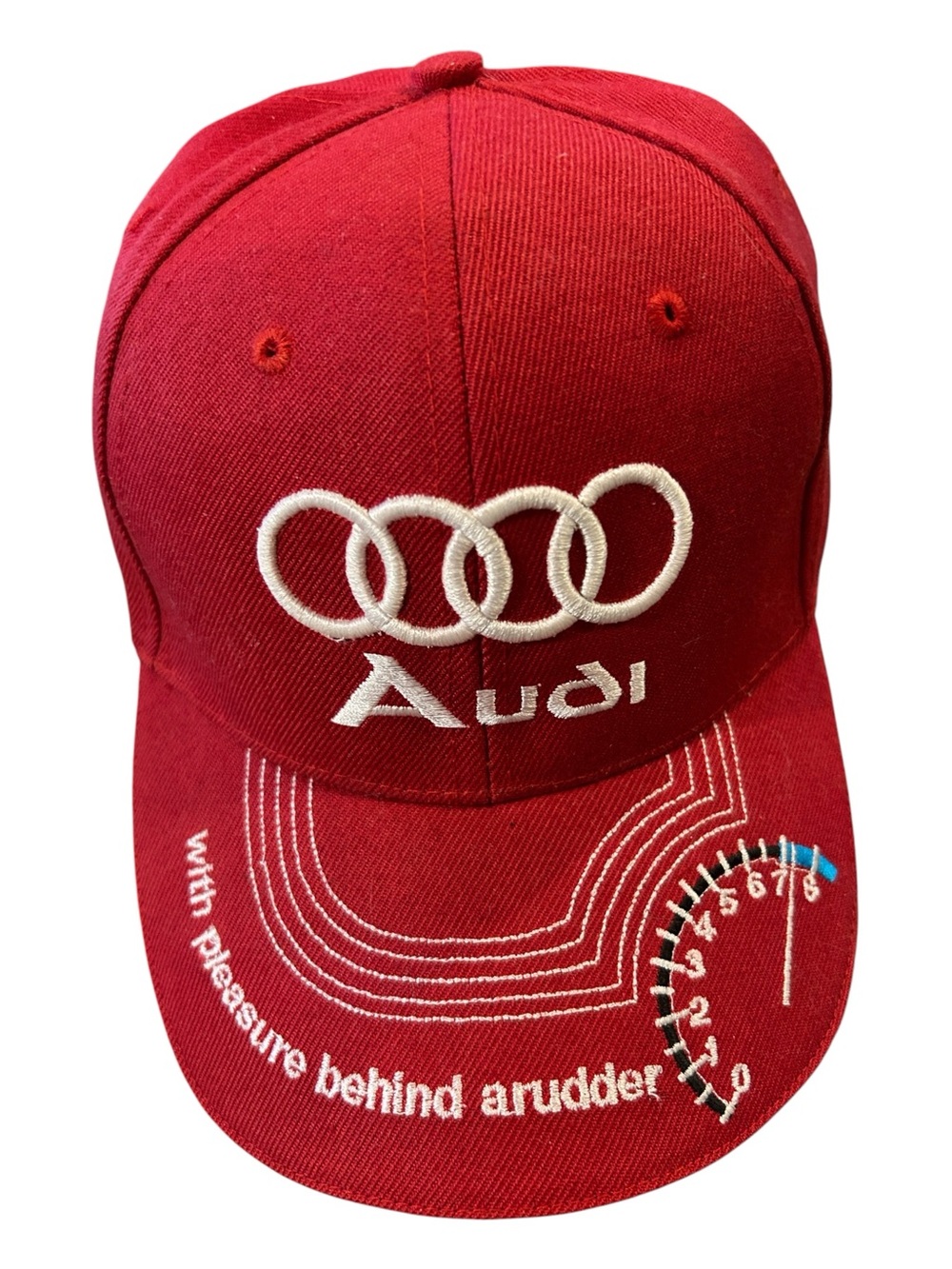 Audi Red Logo Baseball Cap